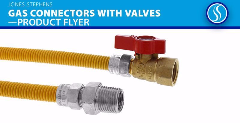 Gas Connectors with Valve