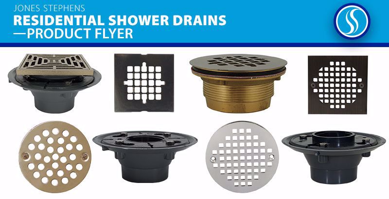 Residential Shower Drains