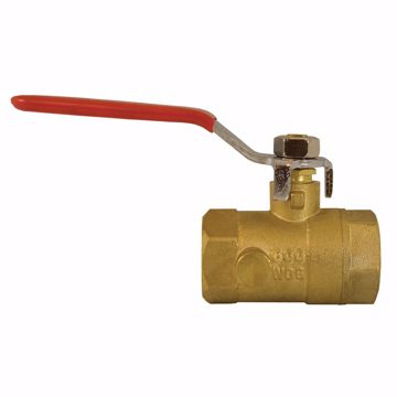 Picture of 1/2" Threaded Brass Ball and Waste Valve