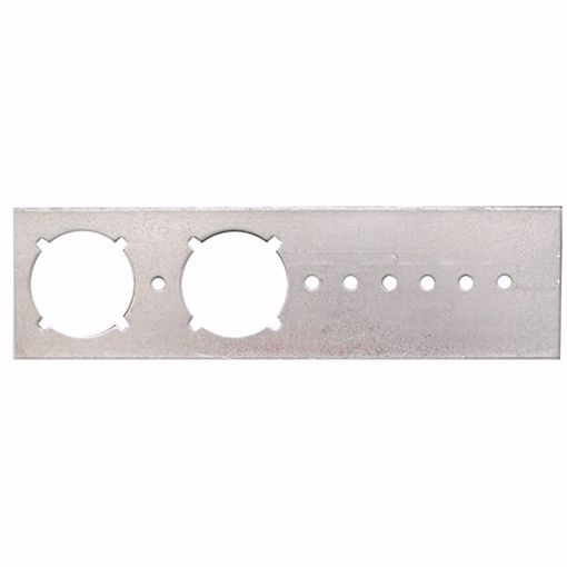 Picture of Galvanized Bracket for PEX with 1-3/8 Keyed Holes