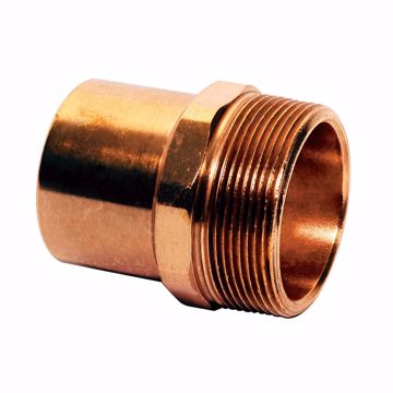Picture of 2" x 2" Copper Ftg x MPT Male Fitting Adapter