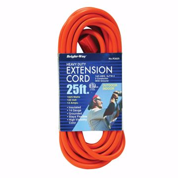 Picture of 14/3 25 ft. Orange Extension Cord