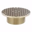 Picture of 4” LevelBest® Complete Hub Fit Cleanout System with 3” Metal Spud and 5” Nickel Bronze Cover