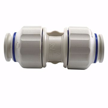Picture of 1/2" CTS Plastic Twist-to-Lock Push On Union Connector