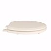 Picture of Bone Deluxe Molded Wood Toilet Seat, Closed Front with Cover, Round