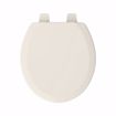 Picture of Biscuit Deluxe Molded Wood Toilet Seat, Closed Front with Cover, Round