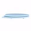 Picture of Regency Blue Deluxe Molded Wood Toilet Seat, Closed Front with Cover, Elongated