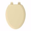Picture of Citron Yellow Deluxe Molded Wood Toilet Seat, Closed Front with Cover, Elongated