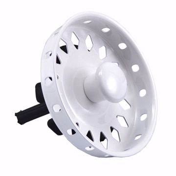 Picture of Polar White Replacement Basket Strainer Fits Part No. B02001