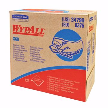 Picture of Wypall Teri Towels, 9-3/4" x 16-3/4" x 125 sheets, 10 Boxes per Carton