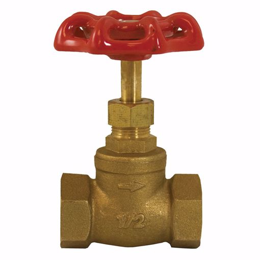 Picture of 1/2" Threaded Brass Stop Valve