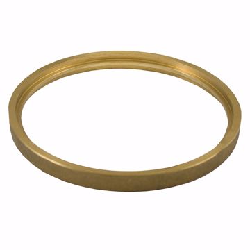 Picture of 4" Polished Brass Ring for 4-1/4" Diameter Spuds
