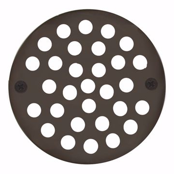 Picture of Oil Rubbed Bronze 4-1/4" Round Stamped Strainer