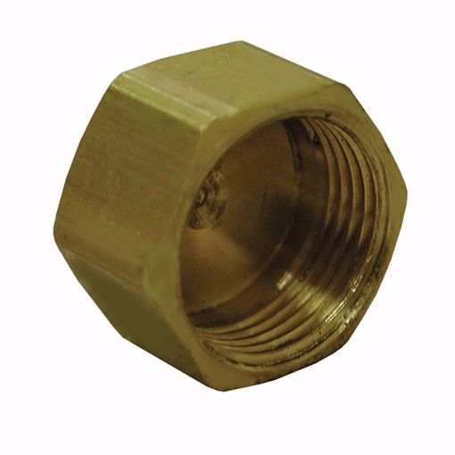 Picture of 3/8" Brass Compression Cap