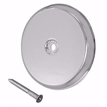 Picture of 7-1/4" Chrome High Impact Plastic Cleanout Cover Plate, Flat Design