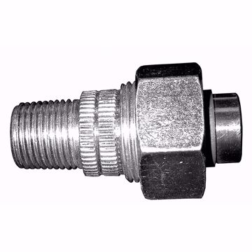 Picture of 1/2" x 1/2" (7/8" OD) Dielectric Union, Male x Sweat