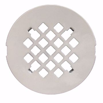 Picture of 4-1/4" White Replacement Strainer, Snap-in