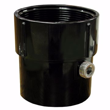 Picture of 3" x 4" ABS Pipe Fit Drain Base with Primer Tap, for 3-1/2" Spud