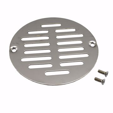 Picture of 5" Stainless Steel Round Strainer to Fit Inside Plastic Ring
