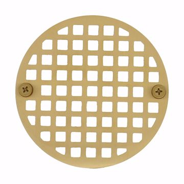 Picture of 4" Polished Brass Round Strainer