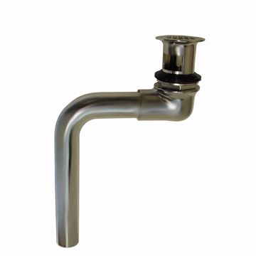 Picture of Chrome Plated Handicap Style Lav Drain with One Piece Tubular Elbow