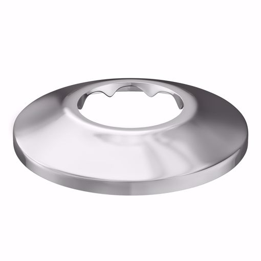 Picture of 1" CTS Chrome Plated Steel Shallow Escutcheon, Bag of 25