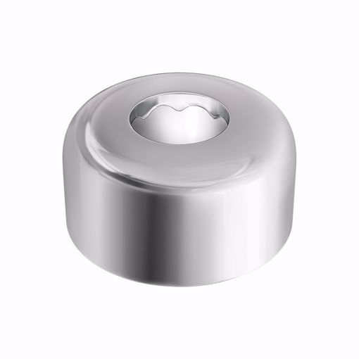 Picture of 1-1/4" CTS Chrome Plated Steel Box Escutcheon, Bag of 5