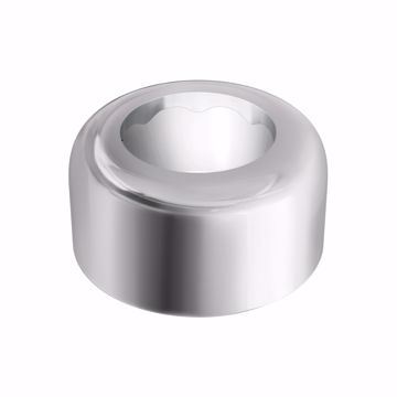 Picture of 1-1/4" IPS Chrome Plated Steel Box Escutcheon, Bag of 5