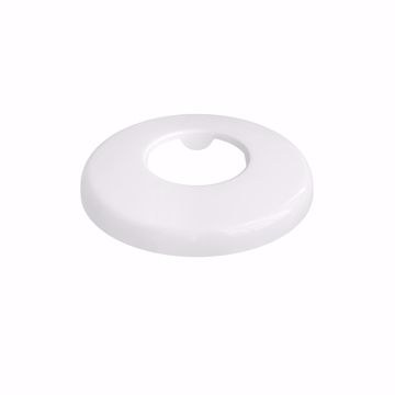 Picture of 3/4" IPS White Plastic Shallow Escutcheon, Bag of 50