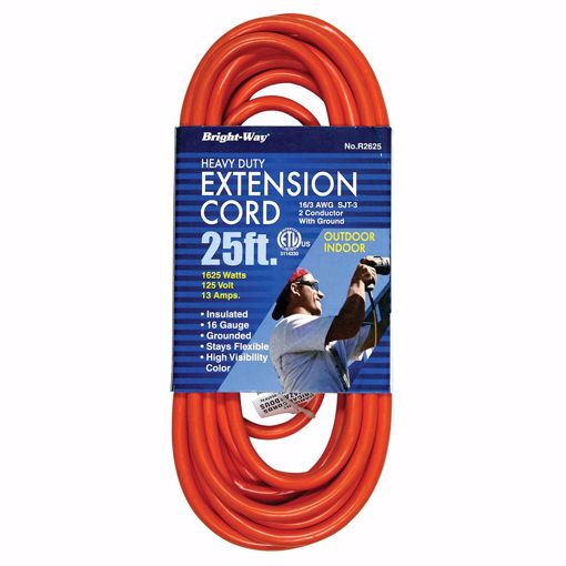 Picture of 16/3 25 ft. Orange Extension Cord