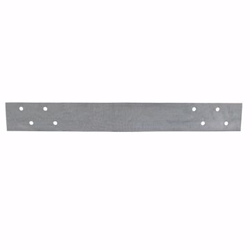 Picture of 1-1/2" x 12" Galvanized Steel Standard F.H.A. Strap with 4 Offset Holes, 16 Gauge, Box of 50