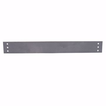 Picture of 1-1/2" x 18" Galvanized Steel F.H.A. Strap with 3 Holes Vertically Aligned, 16 Gauge, Box of 50