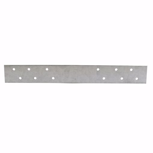 Picture of 5" x 18" Galvanized Steel Standard F.H.A. Strap with 6 Offset Holes, 16 Gauge, Box of 15