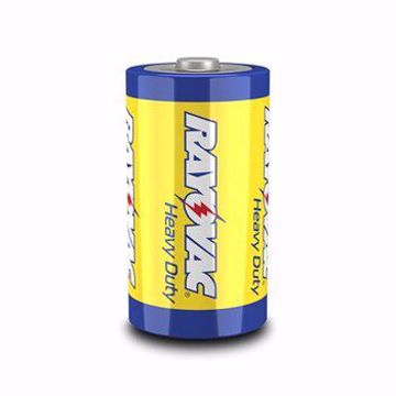 Picture of Rayovac Heavy Duty Industrial Batteries, D Size, Pack of 6