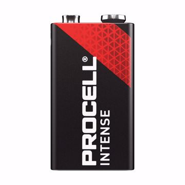 Picture of Procell Alkaline Intense Power 9V Batteries, 12 Pack