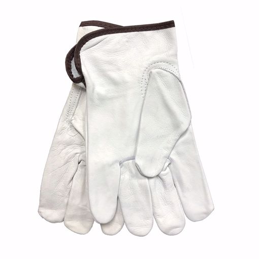 Picture of Drivers' Style Leather Work Gloves, 12 Pairs