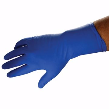 Picture of Disposable Blue Latex Gloves