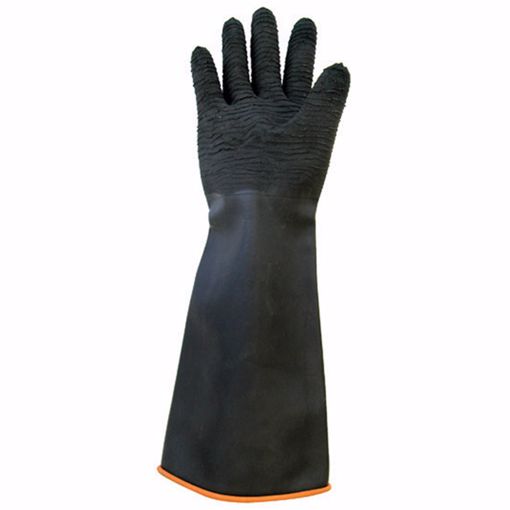 Picture of 18" Industrial Rubber Work Gloves, 10 Pairs