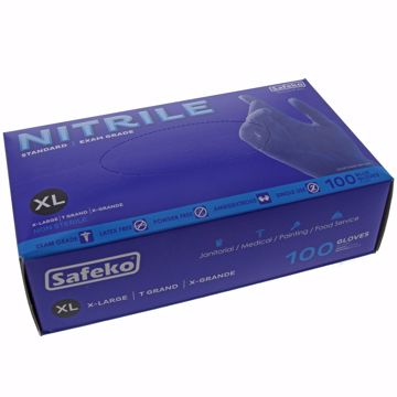 Picture of Blue Nitrile Gloves, XL