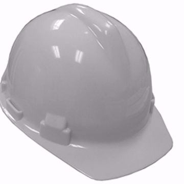 Picture of Safety Hat White with 4-point Ratchet Suspension