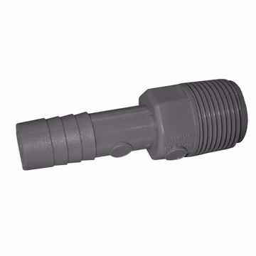 Picture of 3/4" Insert x 1" MPT Poly Adapter