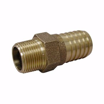 Picture of 1/2" MPT Bronze Insert Adapter