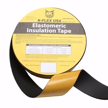 Picture of 1/8” x 2” x 30’ Foam Insulation Tape, Black