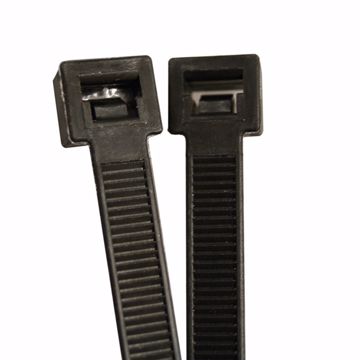 Picture of 15" Cable Ties, Black, Bag of 100