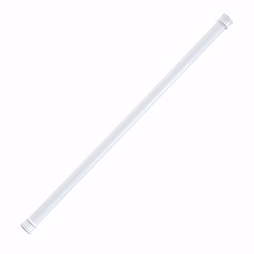 Picture of 36"-63" Adjustable Spring Tension Shower Rod, White