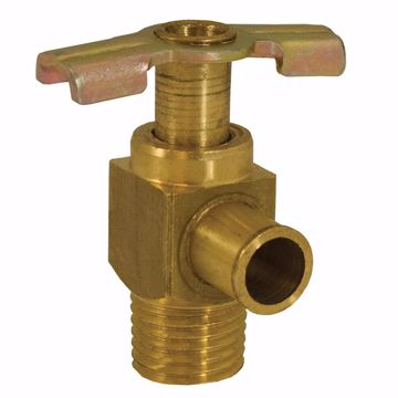 Picture of 1/4" Drain Cock Valve with Bibb, Tee Handle