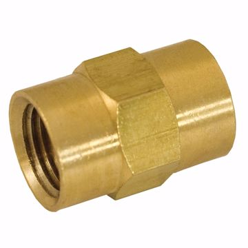Picture of 3/8" Yellow Brass Coupling