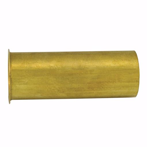 Picture of 1-1/2" x 6" Rough Brass Flanged Tailpiece 17 Gauge