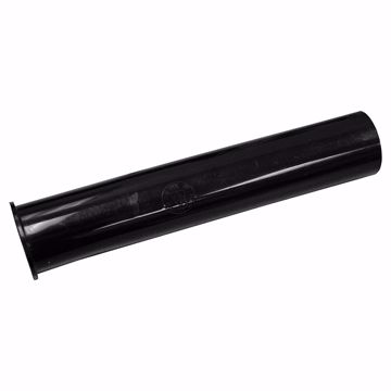Picture of 1-1/2" x 8" Black Plastic Flanged Tailpiece
