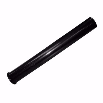 Picture of 1-1/2" x 12" Black Plastic Flanged Tailpiece
